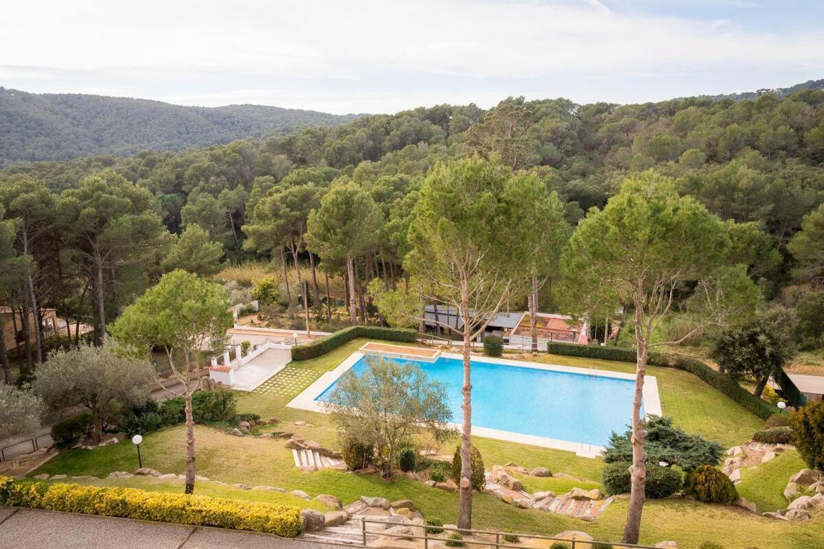 Precioso apartamento con piscina en Tamariu Exterior foto