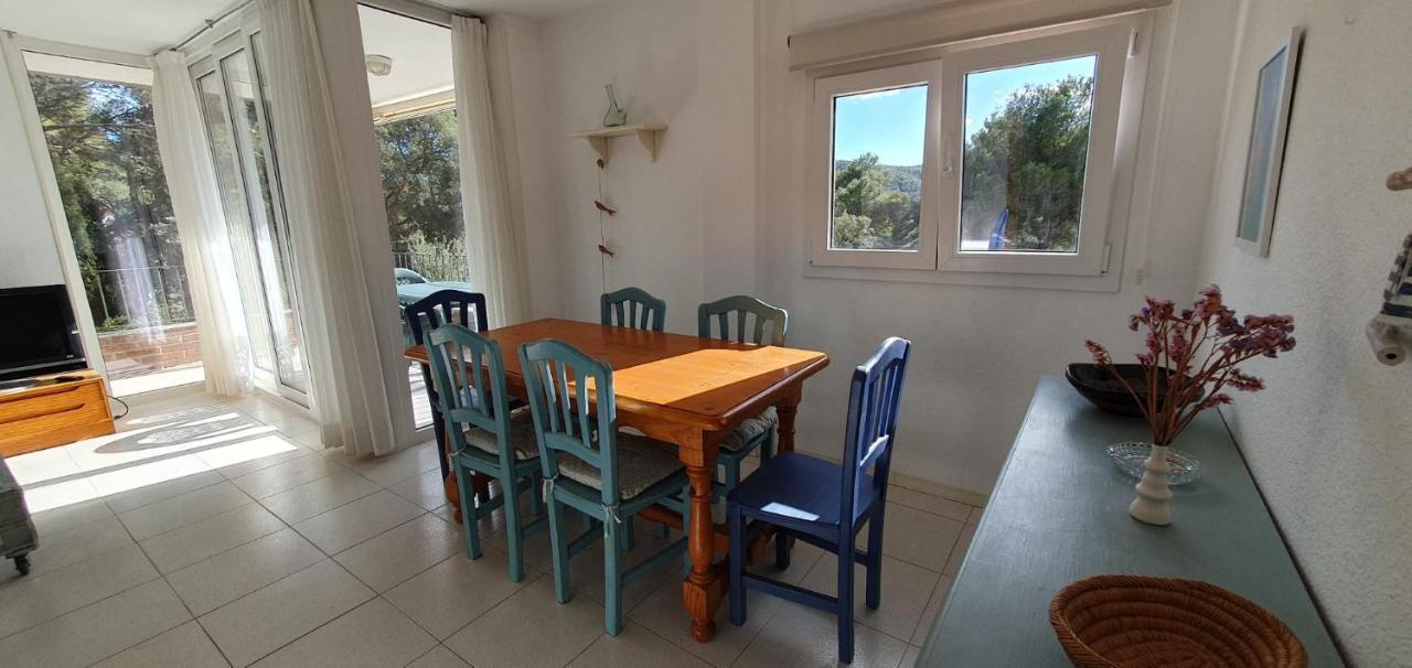Precioso apartamento con piscina en Tamariu Exterior foto