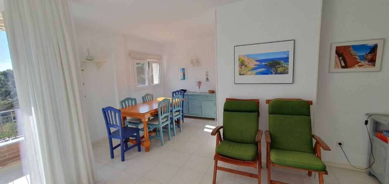 Precioso apartamento con piscina en Tamariu Exterior foto